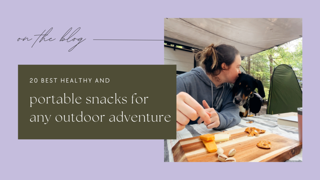 20 best healthy and portable snacks for outdoor adventures